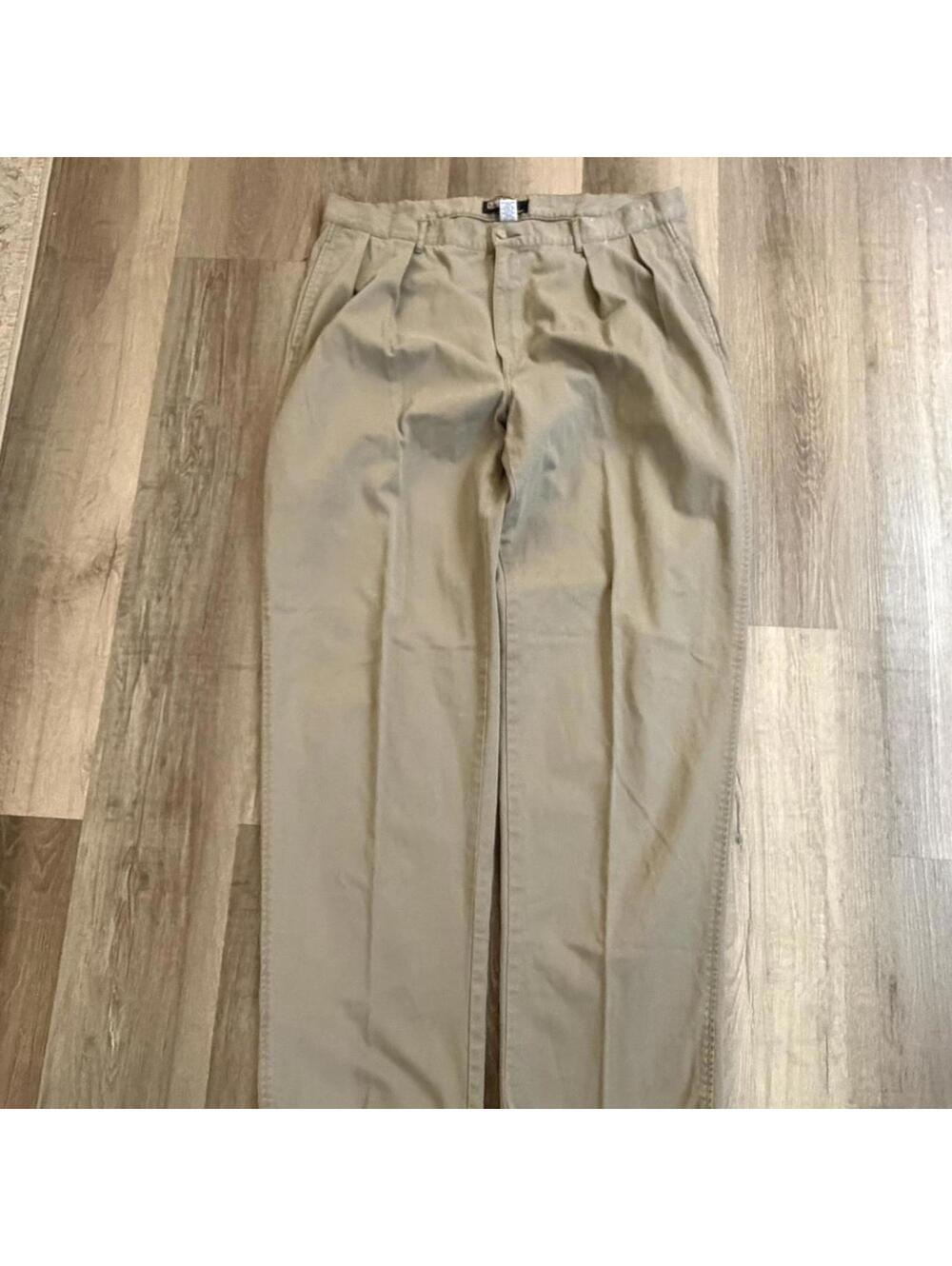 Polo Ralph Lauren ChinoTan wide leg trousers Size 38" #trousers #wideleg